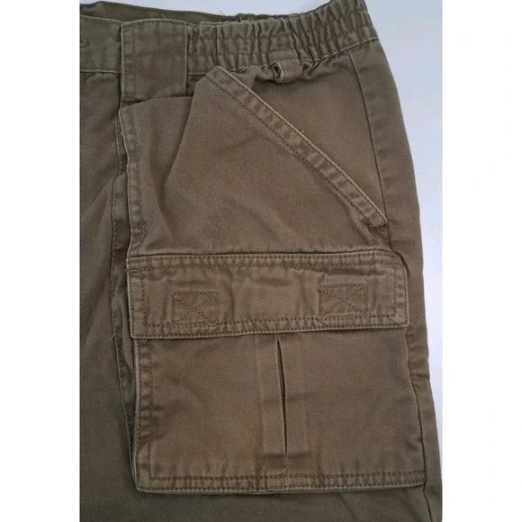 10,000 Feet Above Sea Level Cargo Shorts Men's 36 Brown Hiking Gorpcore - Picture 3 of 7